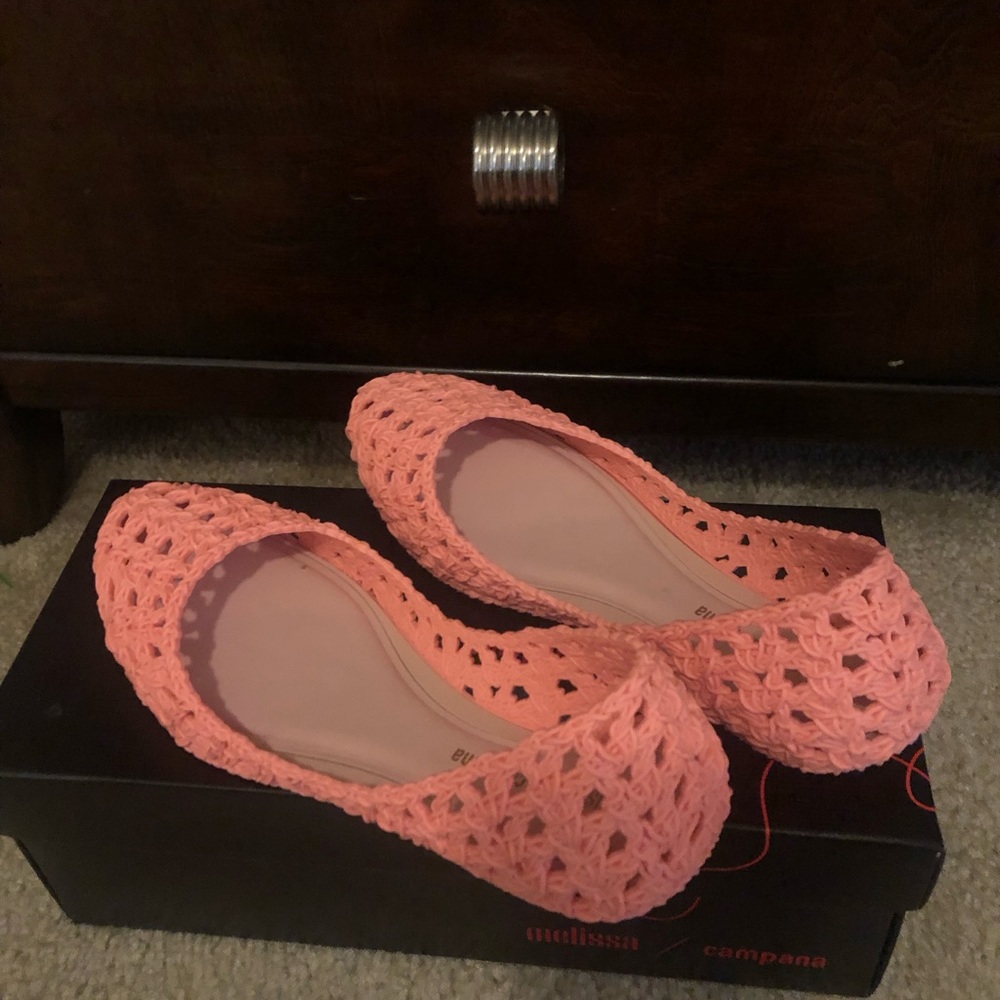 Melissa crochet flats